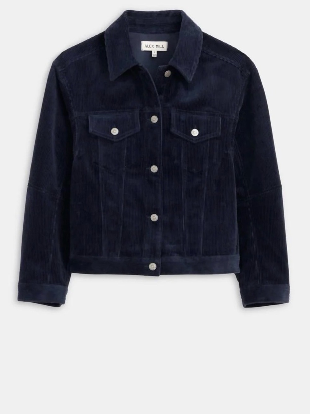 NWT Alex Mill Camden Corduroy Jacket - Navy Blue